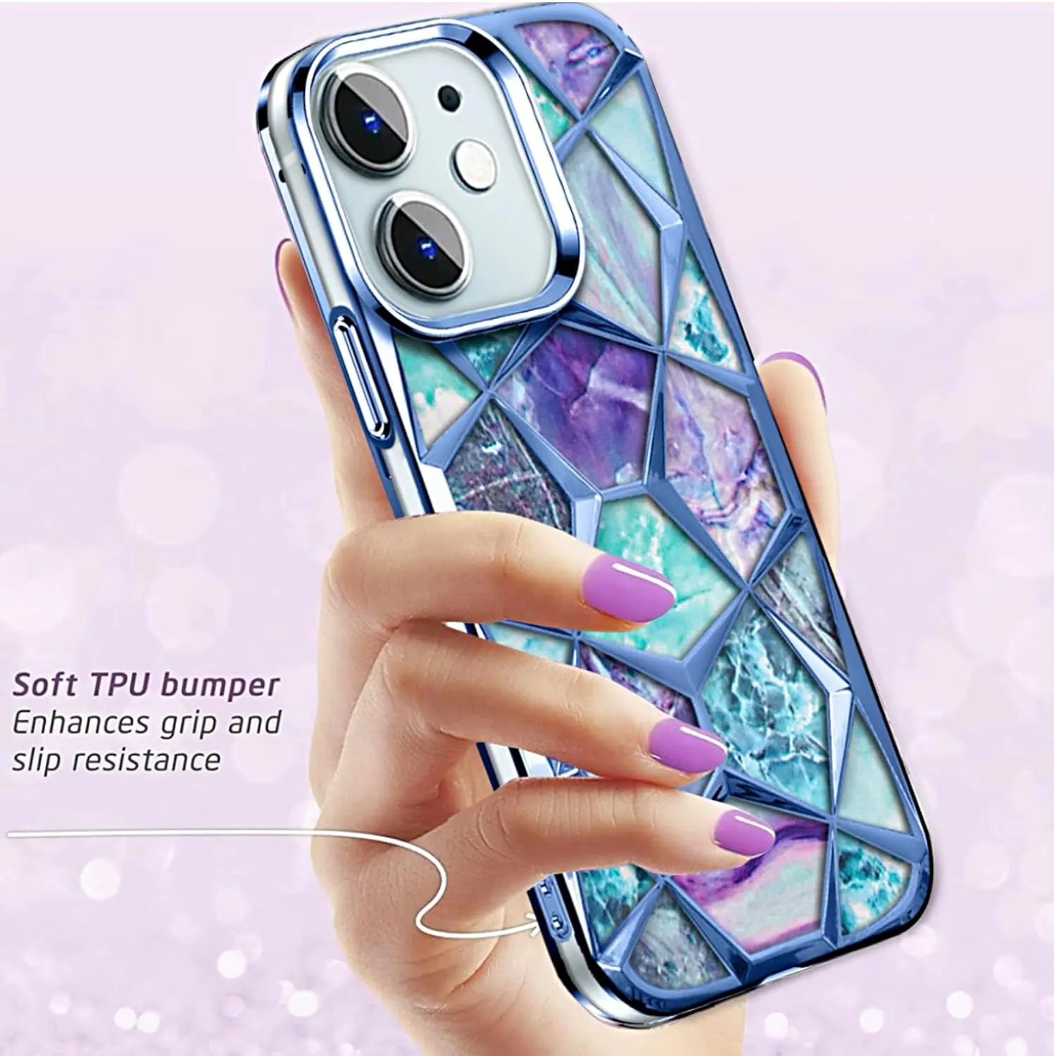 Realme 14x 5g | Realme C75 Diamond Glitter Cover Case – Sparkling Design | Soft TPU | Shockproof