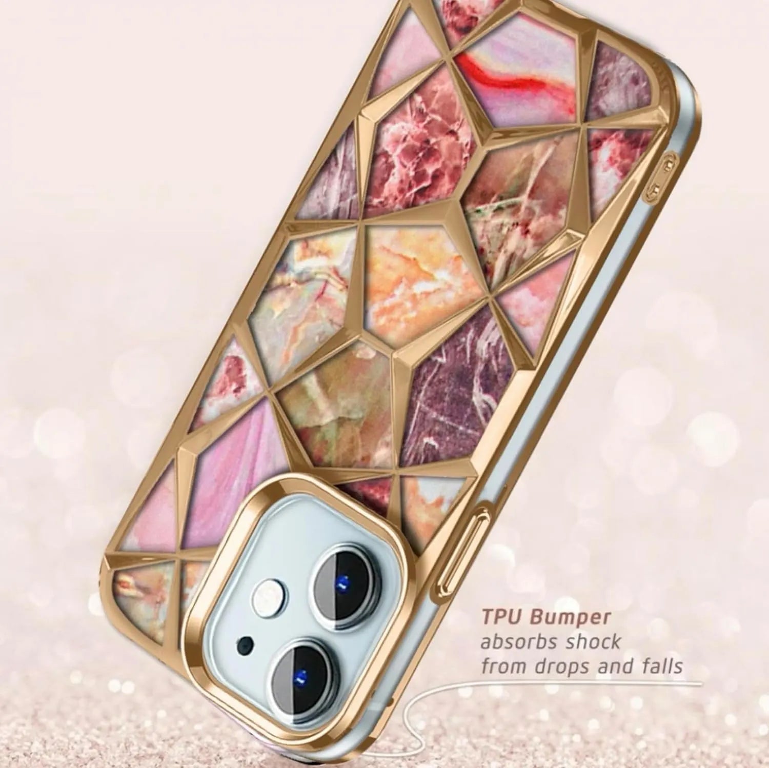Realme 14x 5g | Realme C75 Diamond Glitter Cover Case – Sparkling Design | Soft TPU | Shockproof