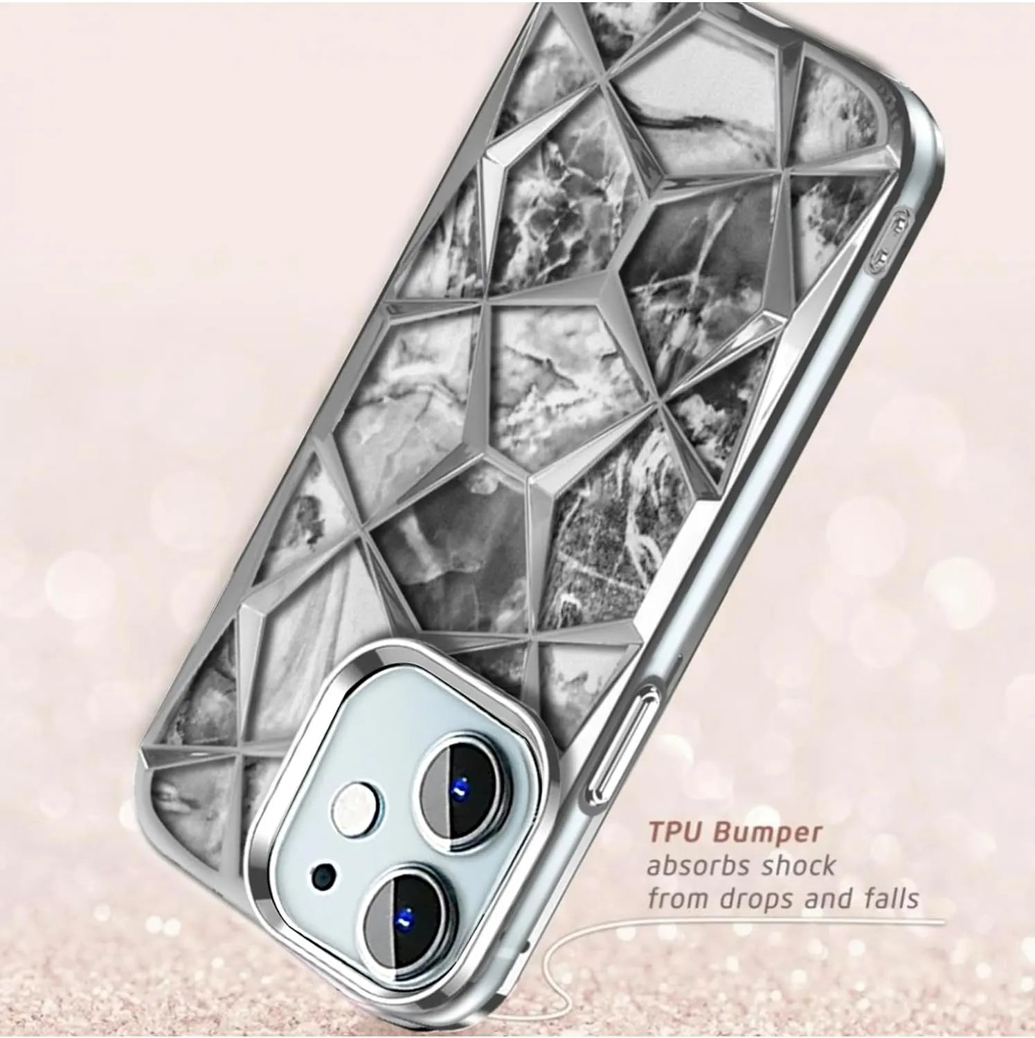 Realme 14x 5g | Realme C75 Diamond Glitter Cover Case – Sparkling Design | Soft TPU | Shockproof