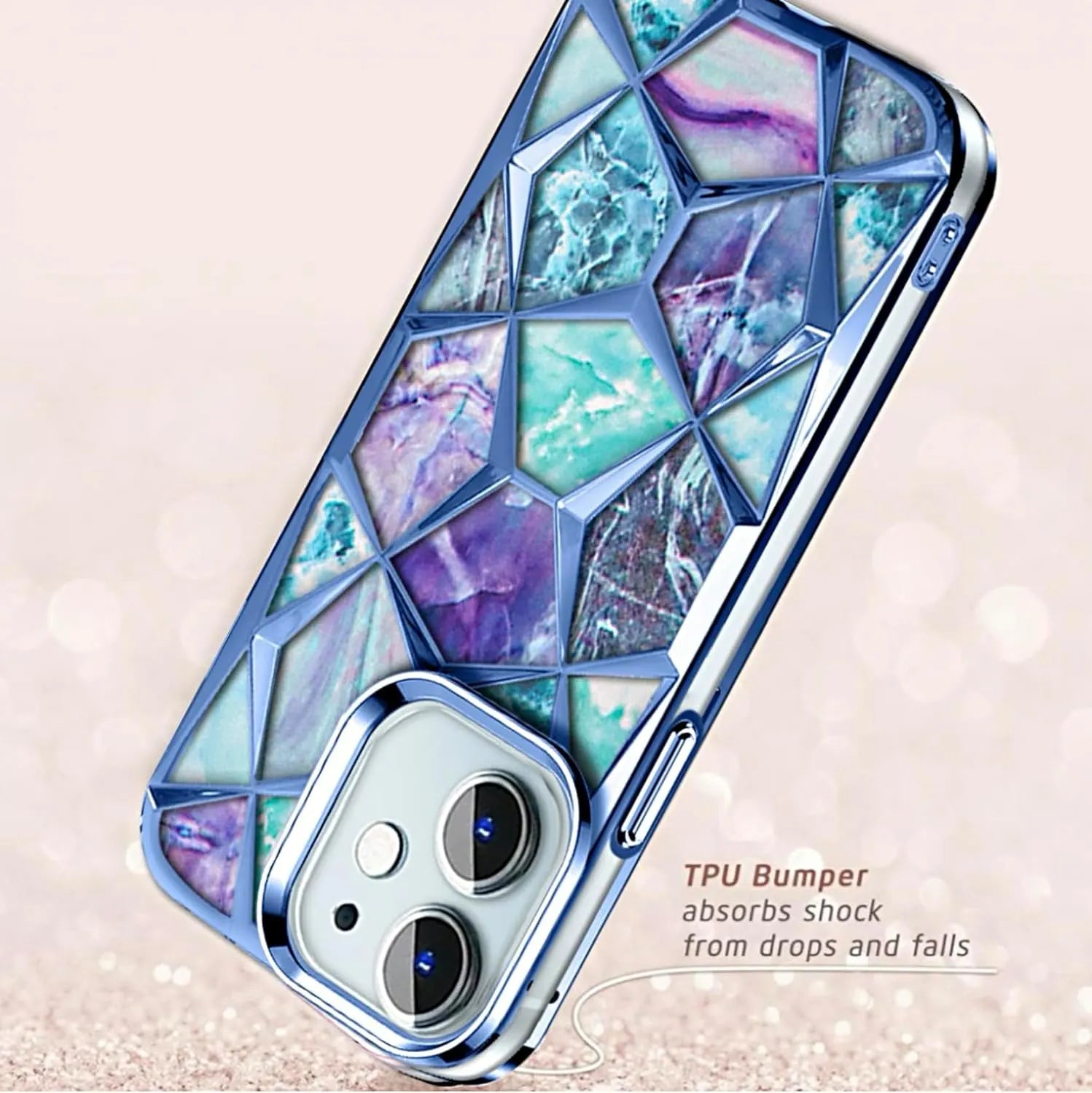 OnePlus Nord Ce2 5G Diamond Glitter Cover Case – Sparkling Design | Soft TPU | Shockproof