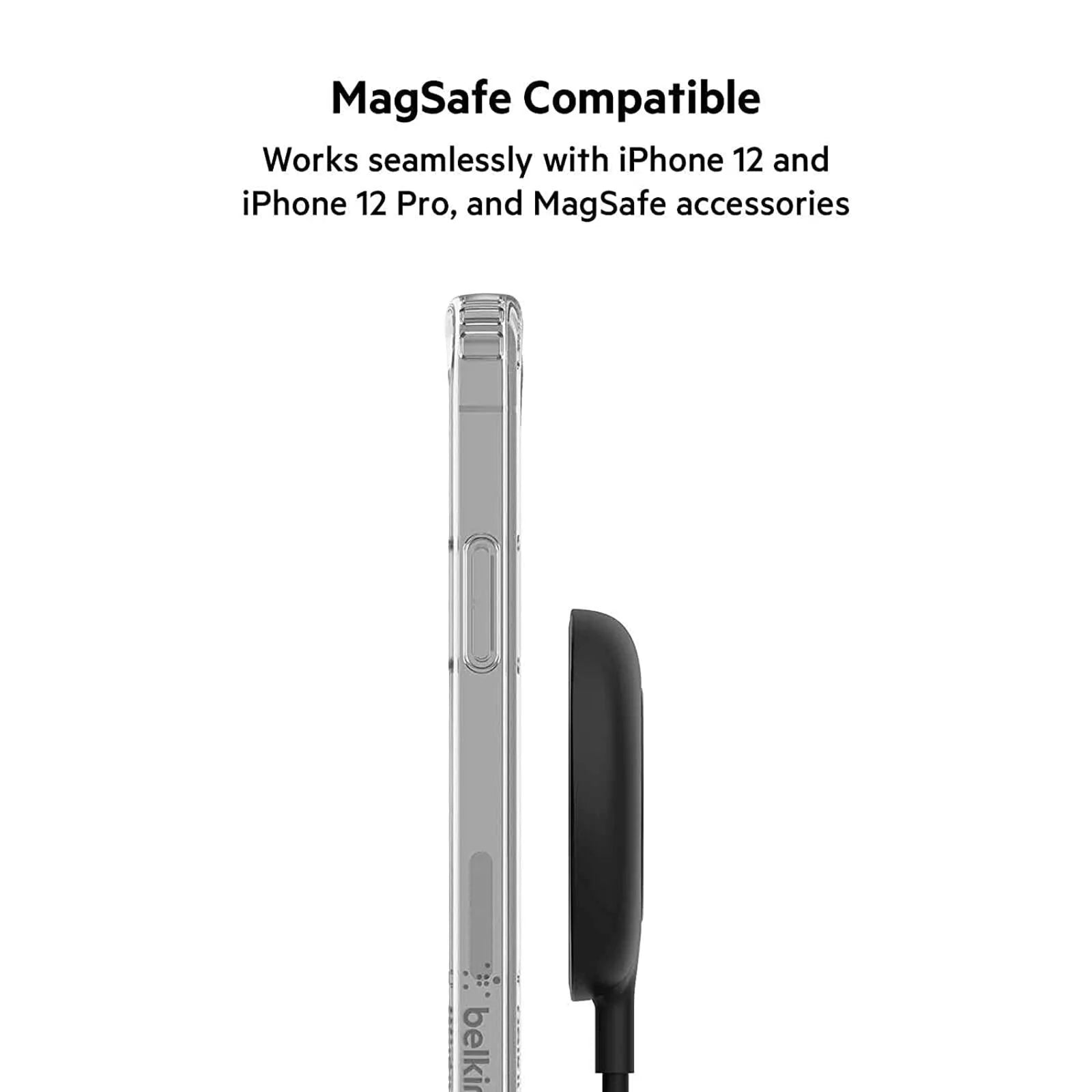 iPhone 14 Pro Belkin Ultra Luxury Clear MagSafe Cover Case – Premium Protection & Sleek Design