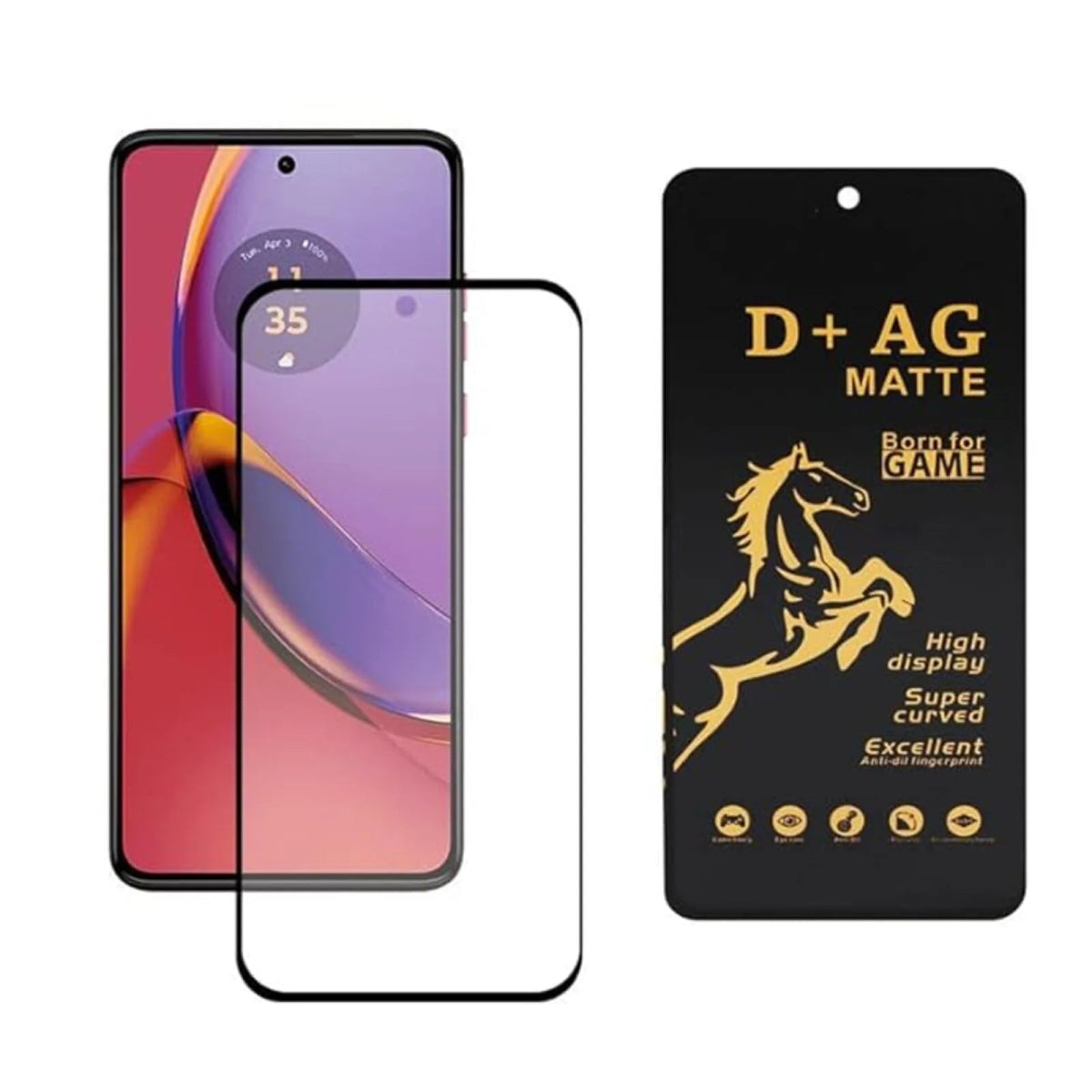D+ Matte AG Tempered Glass [Born To Game Glass] [Remark - SAMSUNG A35] – Ultimate Protection for Samsung & More - PhonemrtAndroid Tempered GlassPhonemrtD+ Matte AG Tempered Glass