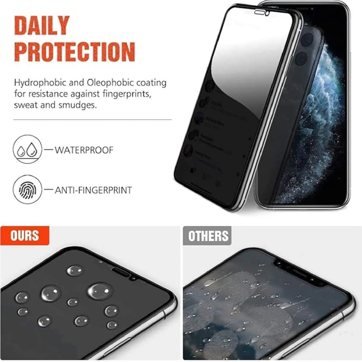 I - Flexi Privacy Tempered Glass [Remark - Samsung A35] – Ultimate Privacy & Screen Protection - PhonemrtAndroid Tempered GlassPhonemrtI - Flexi Privacy Tempered Glass