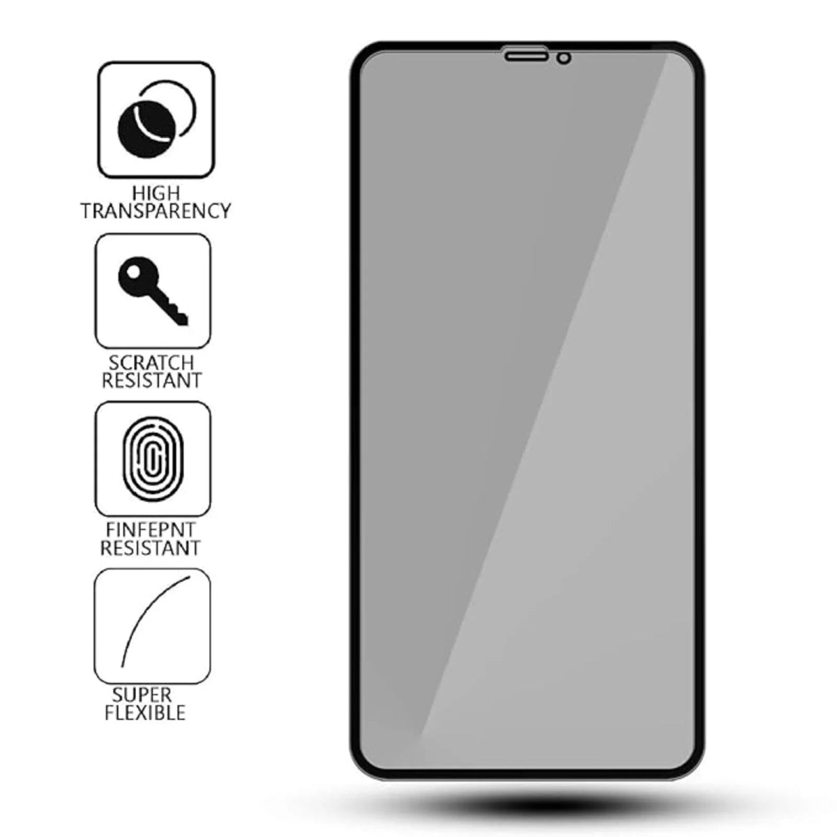 I - Flexi Privacy Tempered Glass [Remark - Samsung A35] – Ultimate Privacy & Screen Protection - PhonemrtAndroid Tempered GlassPhonemrtI - Flexi Privacy Tempered Glass