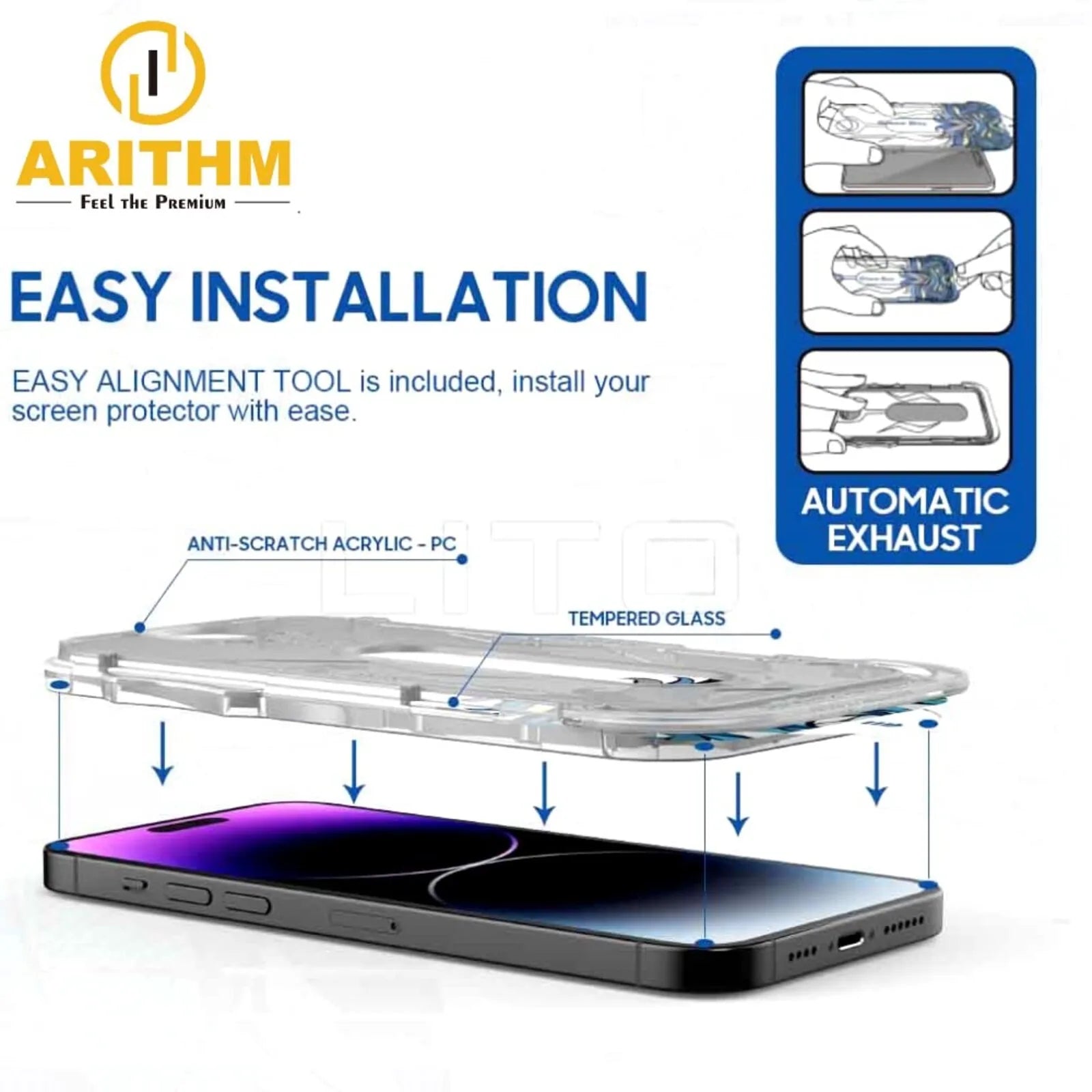 iPhone 12 Pro Max Magic Box Privacy Premium Tempered Glass – Ultimate Screen Protection