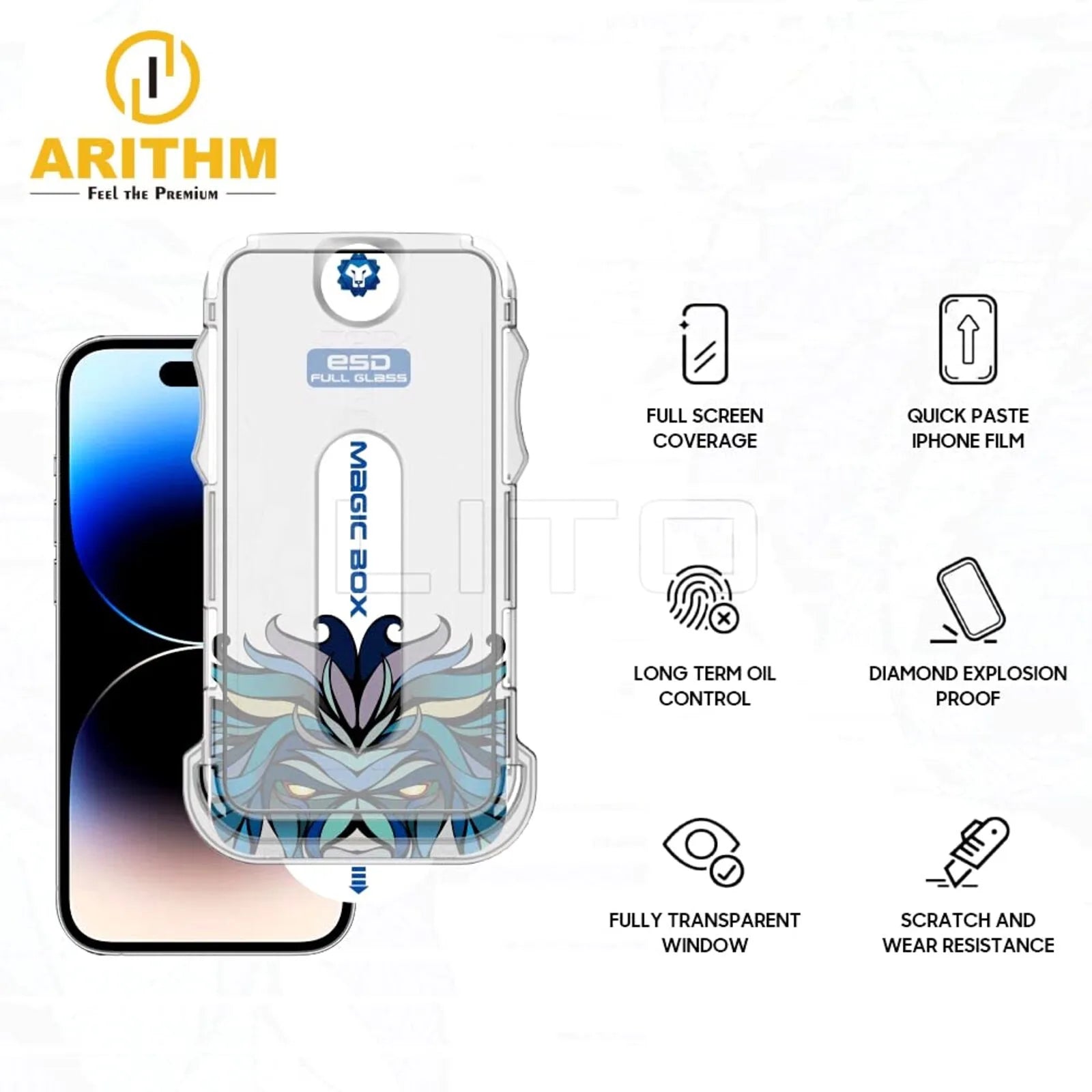 iPhone 12 Pro Max Magic Box Privacy Premium Tempered Glass – Ultimate Screen Protection