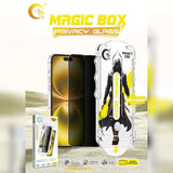 iPhone 12 Pro Max Magic Box Privacy Premium Tempered Glass – Ultimate Screen Protection