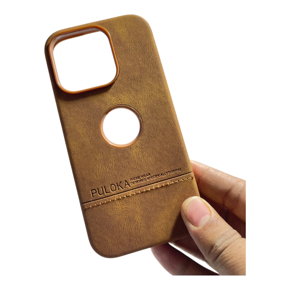 iPhone 14 Puloka Classic Leather Cover Case – Premium Luxury & Durable Protection